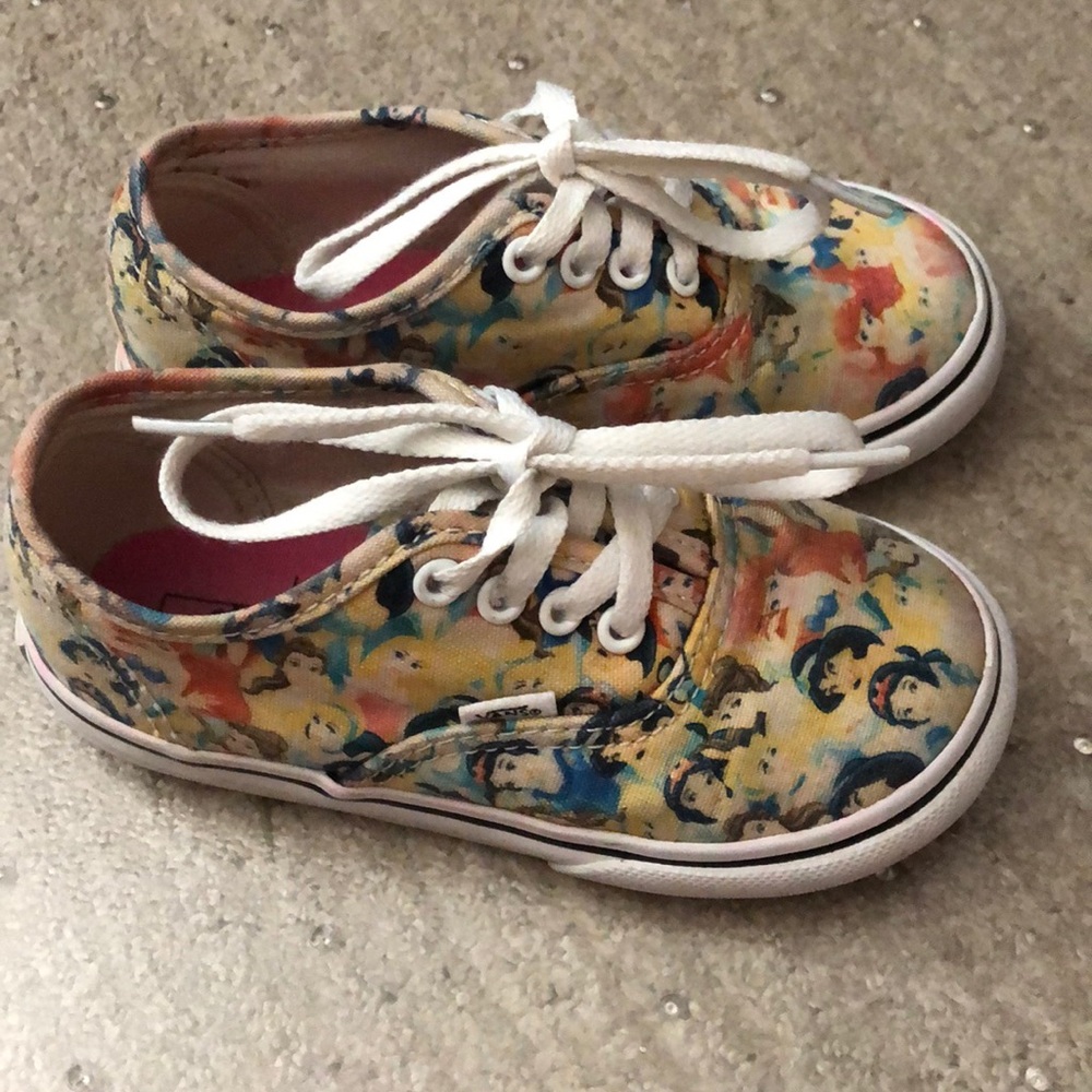 Vans x Disney princess shoes toddler size 8